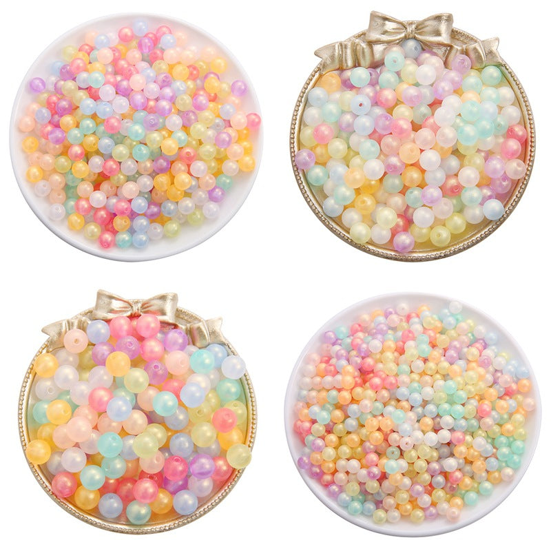 Cuentas de dulces de color acrílico acrílico al por mayor